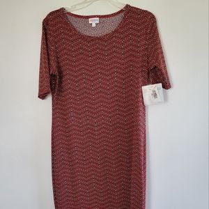 Lularoe Julia Dress women M NWT
